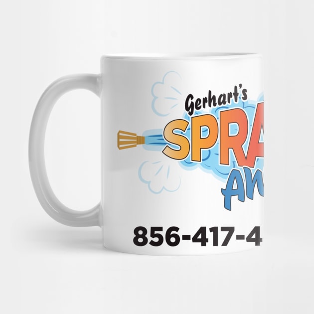 Gerhart's Spray Away with phone number. by O GRIMLEY